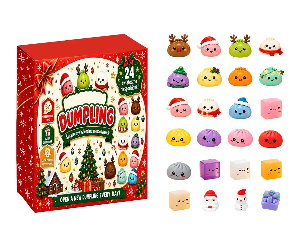 Christmas Squishies Dumpling Advent Calendar 2026