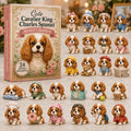 Cute Cavalier King Charles Spaniel Advent Calendar 2026