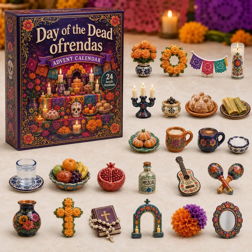 Day of the Dead Ofrendas Acrylic Advent Calendar 2026